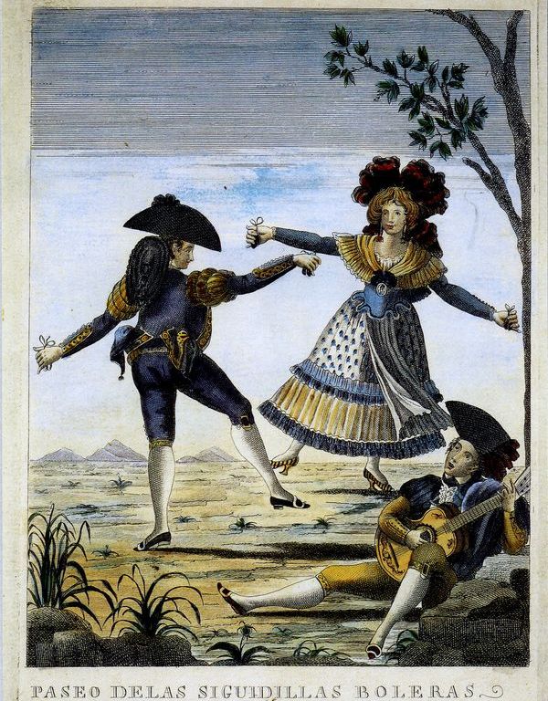Seguidillas boleras. Siglo XVIII