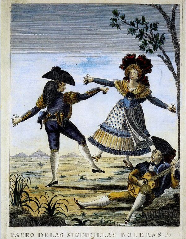 Seguidillas boleras. Siglo XVIII